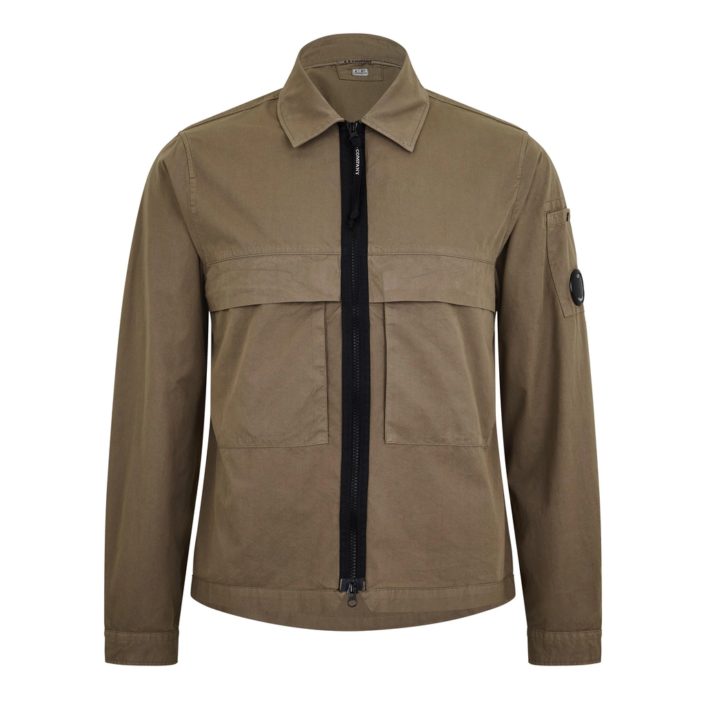 CP Company Overshirt - - Walnut 359
